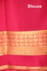 Contrast Wedding Mysore Crepe Silk Saree